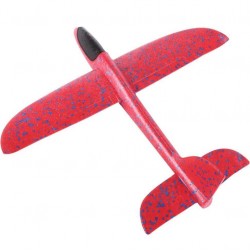 Метательный самолет (планер) трюкач 48 см красный C33806